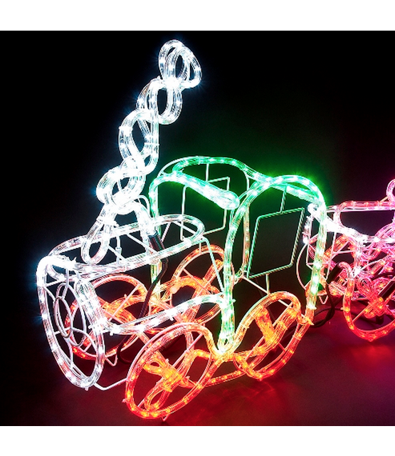 Kersttrein voor binnen & buiten 175cm