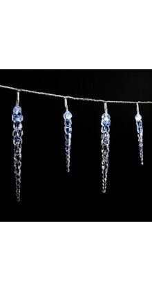 Kerstverlichting ijspegels 40 LED Koud Wit 4,5 meter voor binnen & buiten