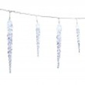 Kerstverlichting ijspegels 40 LED Koud Wit 4,5 meter voor binnen & buiten