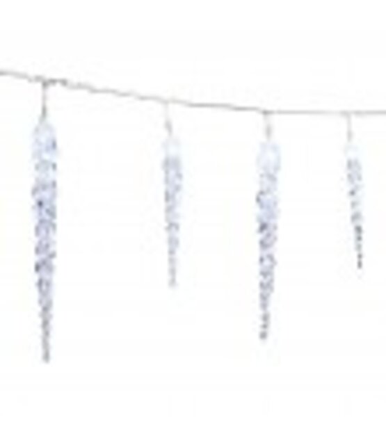Kerstverlichting ijspegels 40 LED Koud Wit 4,5 meter voor binnen & buiten