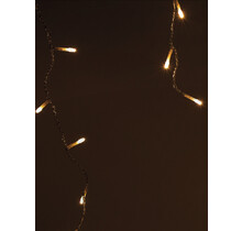 IJspegel kerstverlichting warm wit 7 meter 192 ijspegels voor binnen & buiten met 8 functies