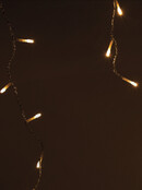 IJspegel kerstverlichting warm wit 7 meter 192 ijspegels voor binnen & buiten met 8 functies