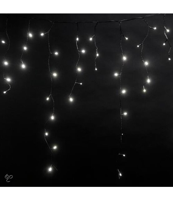 IJspegel kerstverlichting 7m helder wit 474 LED lampjes voor binnen & buiten