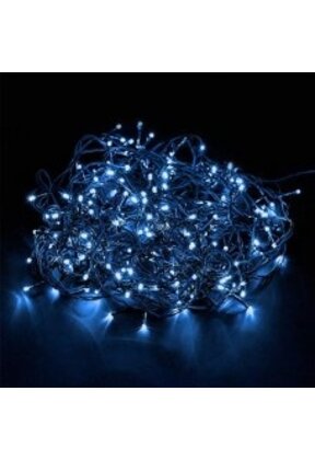 200 LED kerstboomverlichting blauw 20 meter buiten
