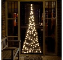 Kerstverlichting voor aan een deur 120 leds 210 centimeter