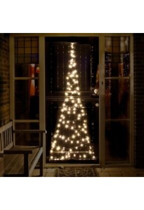 Kerstverlichting voor aan een deur 120 leds 210 centimeter