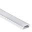 LED profiel plat model 40 meter inclusief afdekking 16,80mm x 6,47mm PL1