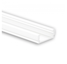LED profiel plat model 50 meter inclusief afdekking 16,80mm x 6,47mm PL1 (wit)