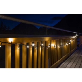 150 meter kerstverlichting - 1500 LEDs - warm wit - IP44 waterdicht - PRO LUKSUS