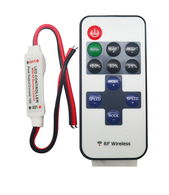 LED strip dimmer voor strips met 1 vaste kleur