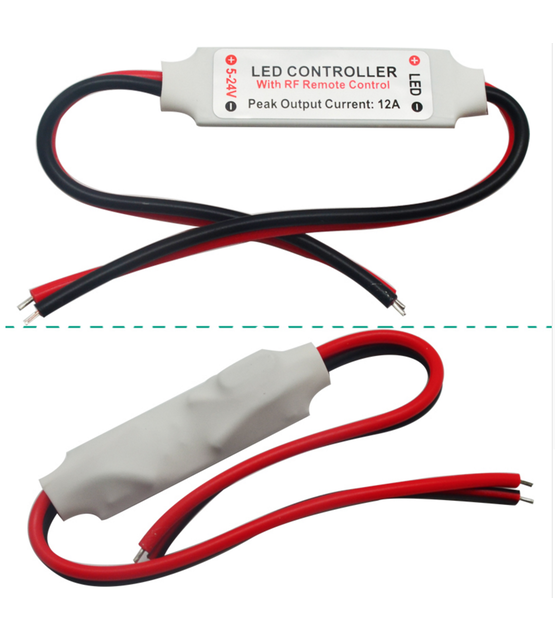 LED strip dimmer voor strips met 1 vaste kleur