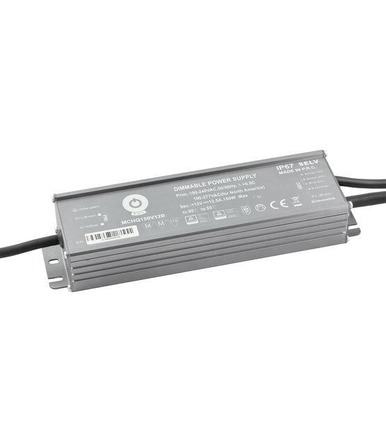 1-10V Dimbare LED voeding 150 watt 12 volt 12,5 ampere - IP67