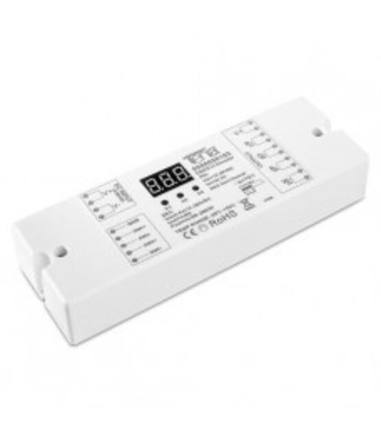 DMX Controller Decoder 512 4-Kanaal 12-24V 4*8A