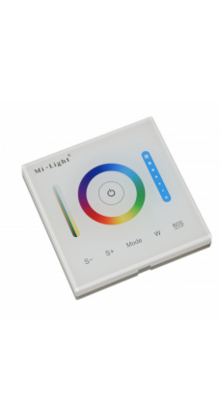 RGB/RGBW/RGBWW LED inbouw wanddimmer