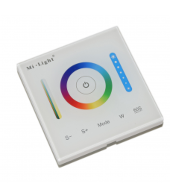 RGB/RGBW/RGBWW LED inbouw wanddimmer