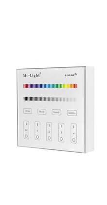 RGB / RGBW / RGBWW LED wanddimmer - Draadloos