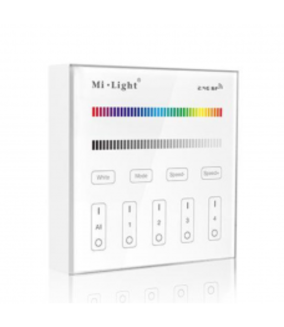 RGB / RGBW / RGBWW LED wanddimmer - Draadloos - B4