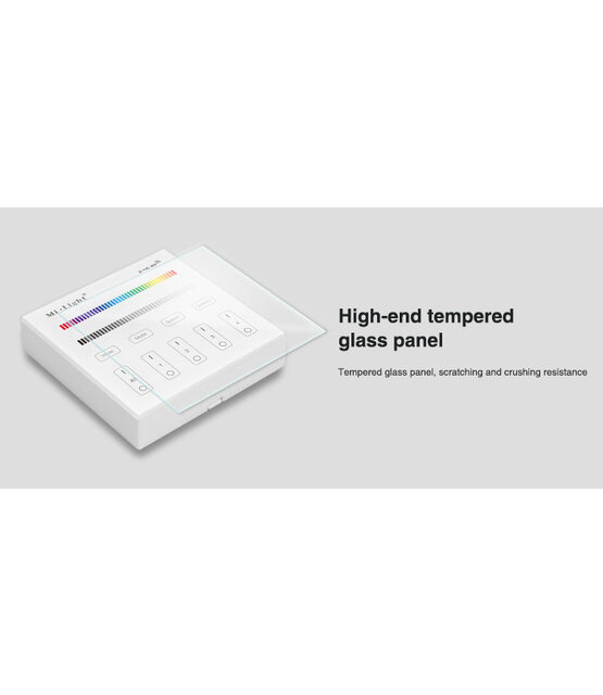 RGB / RGBW / RGBWW LED wanddimmer - Draadloos