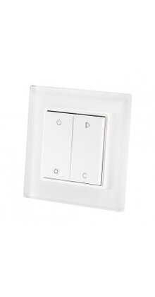 Draadloze inbouw LED strip wanddimmer ( RGB/WW )
