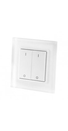 Draadloze wanddimmer voor LED strips - 2 Zones