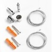 Ophangsysteem voor brede of dubbele LED strips