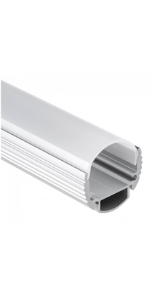 LED strip profiel 2 meter rond met afdekking 28,20mm x 19,81mm - 360ALU