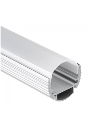 LED strip profiel 2 meter rond met afdekking 28,20mm x 19,81mm - 360ALU