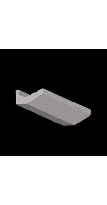 LED strip wandprofiel 45 x 87mm P5