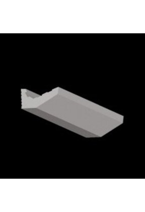 LED strip wandprofiel 45 x 87mm P5