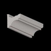 LED strip wandprofiel 83 x 87mm P6