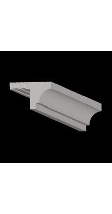 LED strip wandprofiel 125 x 80mm P11