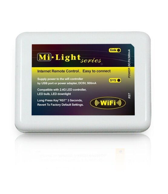 WIFI controller voor LED verlichting (iOS/iPhone en Android)