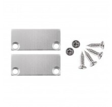 2 x LED profiel eindkappen inclusief schroeven - XL04ALU.C1
