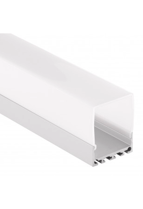 LED profiel 2 meter met hoge afdekking 26,79 mm x 36 mm XL04.C3ALU