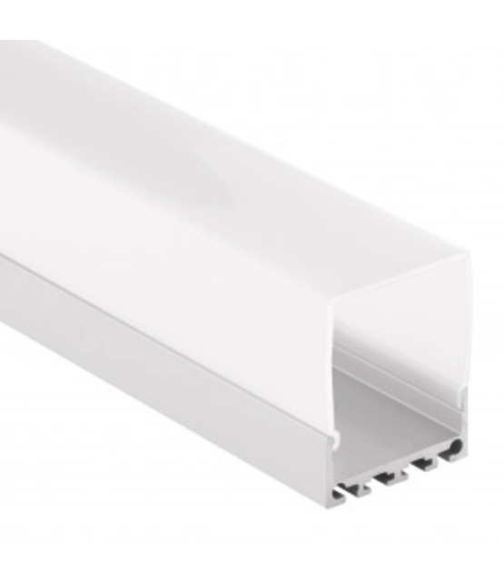 LED profiel 2 meter met hoge afdekking 26,79 mm x 36 mm XL04.C3ALU
