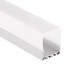 LED profiel 2 meter met hoge afdekking 26,79 mm x 36 mm XL04.C3ALU