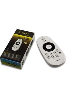 LED strip afstandsbediening - enkel kleur LED - 4-zone