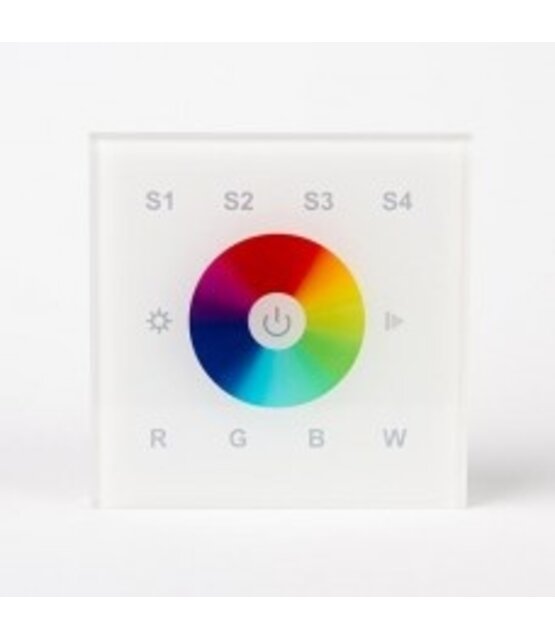 Inbouwdimmer voor RGB LED DMX 4-Zone