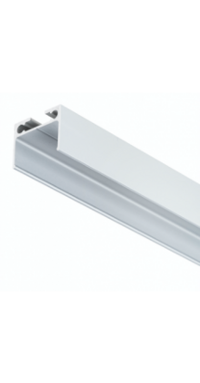 kabelgoot / onderprofiel voor LED profielen PL10ALU - 1 meter - Kabelgoot