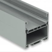 Extra groot LED profiel 1,5 meter met afdekking 71,95 mm x 71,95 mm XLPN12