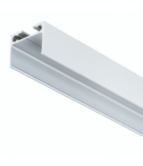 Kabelgoot / onderprofiel voor LED profielen PL10ALU - 2 meter - Montageprofiel