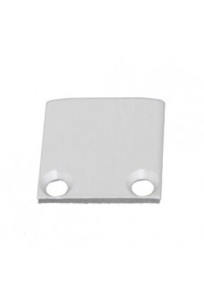 2 x LED profiel eindkapjes inclusief schroeven 01ALU Spica