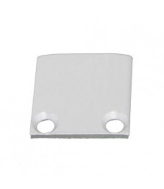 2 x LED profiel eindkapjes inclusief schroeven 01ALU Spica