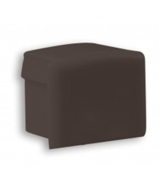 Eindkap zonder kabeldoorvoer - 02ZWART