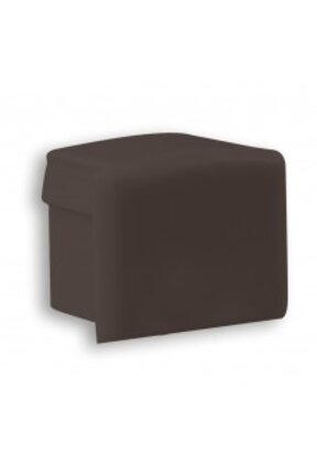 Eindkap zonder kabeldoorvoer - 05.1ZWART