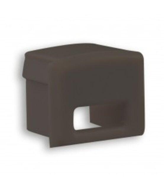 Eindkap met kabeldoorvoer - 05.1ZWART