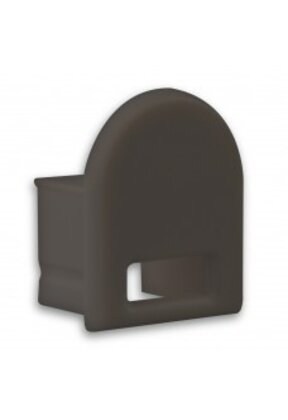 Eindkap met kabeldoorvoer - 05.2ZWART