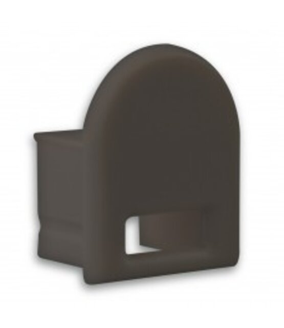 Eindkap met kabeldoorvoer - 05.2ZWART