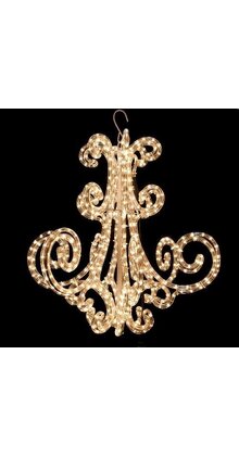 LED kroonluchter voor binnen en buiten 60CM