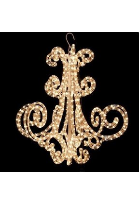 LED kroonluchter voor binnen en buiten 60CM